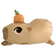 LA Balloons 28 inch CAPYBARA Foil Balloon 401722-PB-U