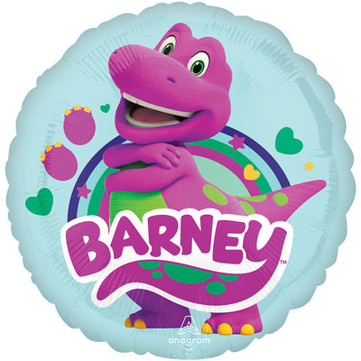 Anagram 18 inch BARNEY Foil Balloon 48696-01-A-P