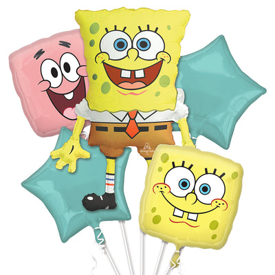Anagram SPONGEBOB SQUAREPANTS BOUQUET Balloon Bouquet 49030-01-A-P