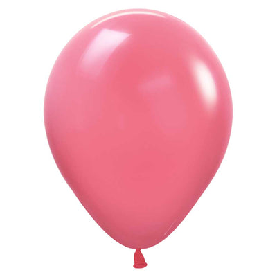 Sempertex 5 inch SEMPERTEX DELUXE ROSE Latex Balloons 51556-B