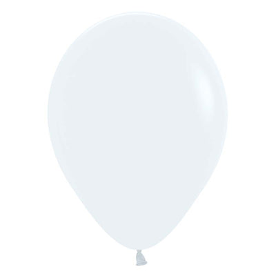 Sempertex 11 inch SEMPERTEX FASHION WHITE Latex Balloons