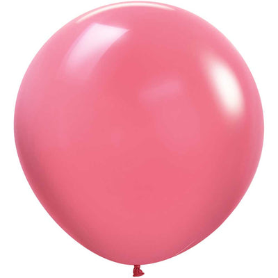 Sempertex 24 inch SEMPERTEX DELUXE ROSE Latex Balloons 59556-B