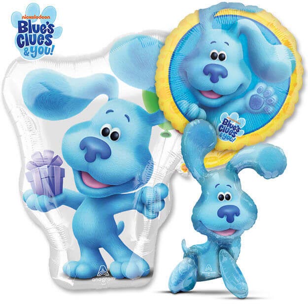 Blue's Clues balloons and partyware Blue's Clues balloons and partyware