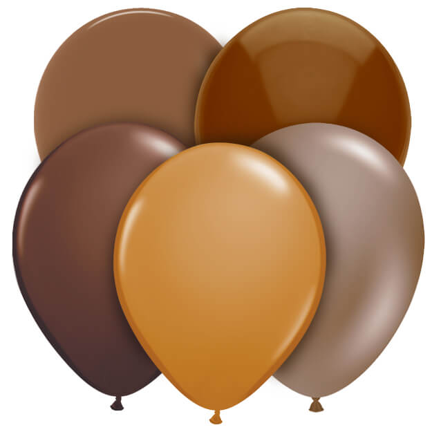Brown Latex Balloons