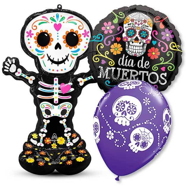 Dia De Muertos Balloons Dia De Muertos Balloons