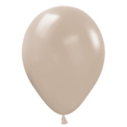 Sempertex 11 inch SEMPERTEX DELUXE WHITE SAND Latex Balloons