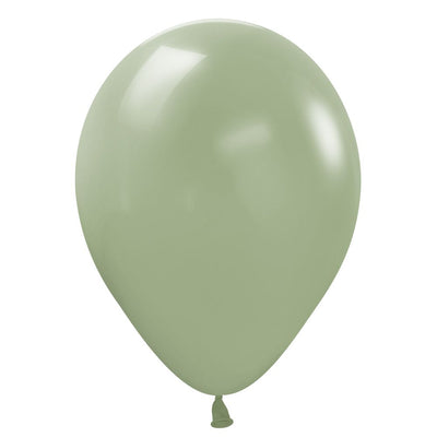 Sempertex 11 inch SEMPERTEX DELUXE EUCALYPTUS GREEN Latex Balloons