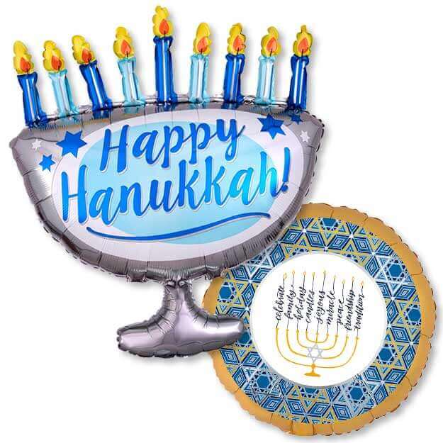 Hanukkah Balloons Hanukkah Balloons