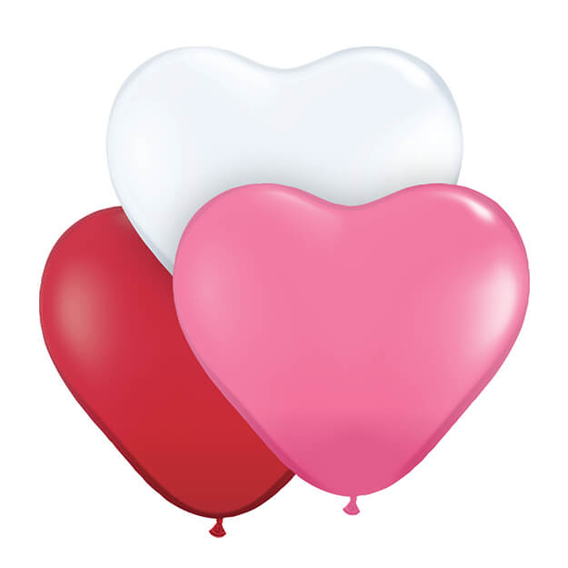 Qualatex Hearts Balloons
