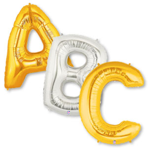 Foil Letter Balloons