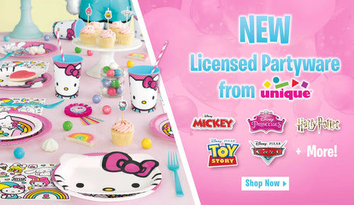 New Licensed Partyware from Unique NewArrivals_Banner_FINAL.jpg__PID:05f85050-3dc2-4219-a748-c00c30bae82d