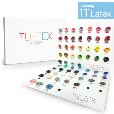 TUFTEX TUFTEX LATEX COLOR PORTFOLIO WITH 11 INCH BALLOONS Decorator Tools PORTFOLIO-M