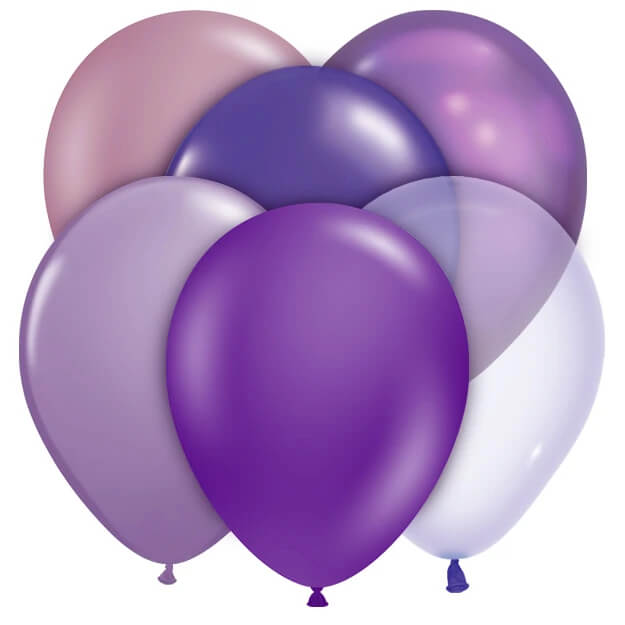 Purple Latex Balloons