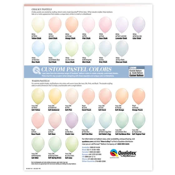 Custom Pastel Color Guide