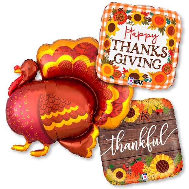 Thanksgiving & Autumn Balloons Thanksgiving & Autumn Balloons