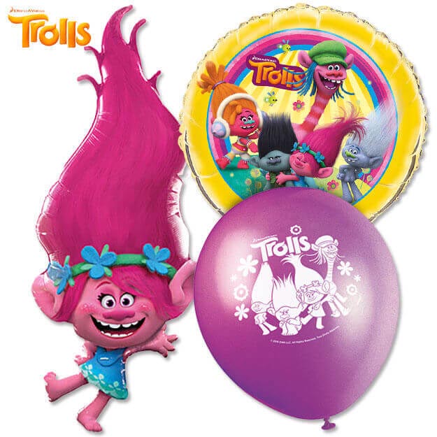 Trolls Balloons Trolls Balloons Partyware