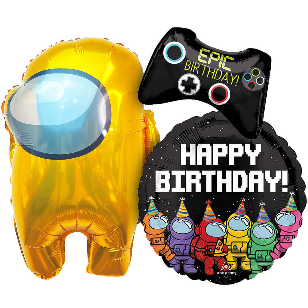 Video Game Balloons & Partyware
