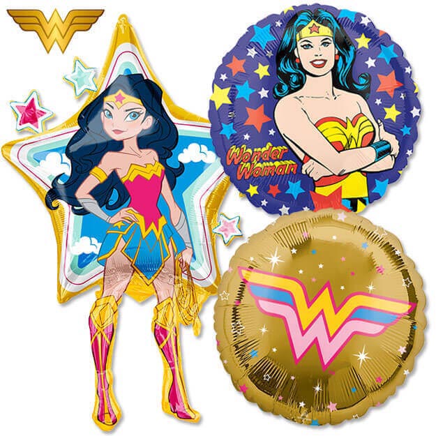 Wonder Woman Balloons Wonder Woman Balloons